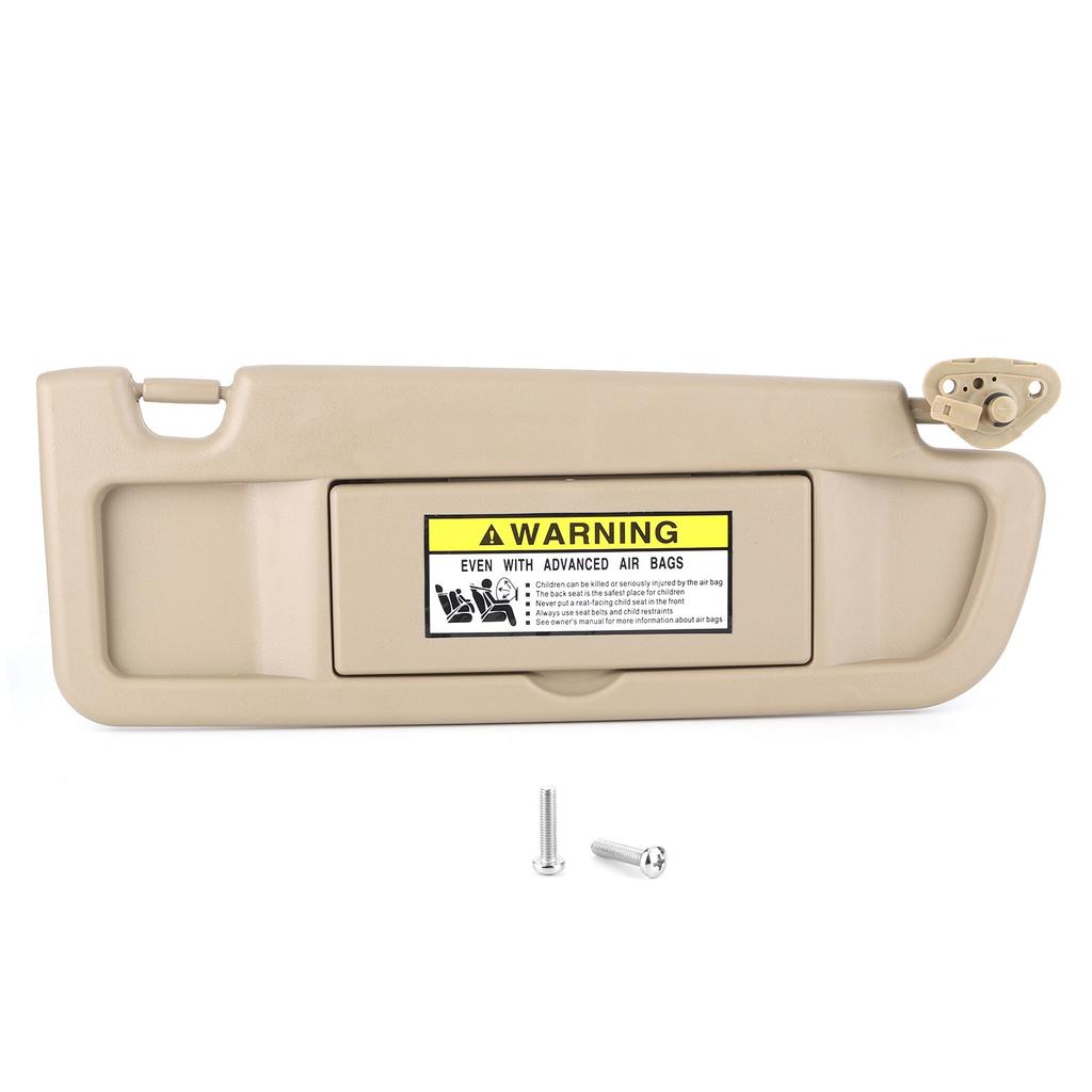 Right Side Sun Visor 83230SNAA01ZB Replacement Parts Fit for Honda Civic 20062008(Beige )