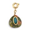 304 Stainless Steel Religious Charms Geometric Round Gold Color Metal Pendants DIY Bracelet Women Bohemian Jewelry Making,1PC