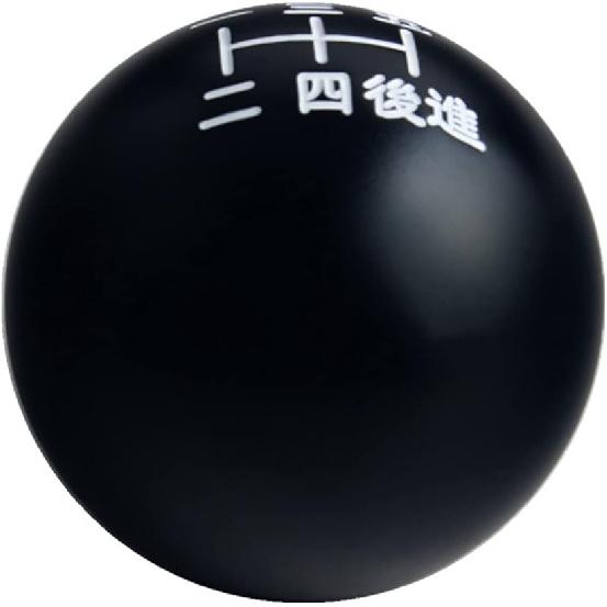 

DEWHEL Black/White Inlay Sphere 5 Speed Japanese Manual Shift Knob Shifter Stick 200 Grams Weighted Aluminum M12X1.25 M10X1.5 M10X1.25 M8X1.25