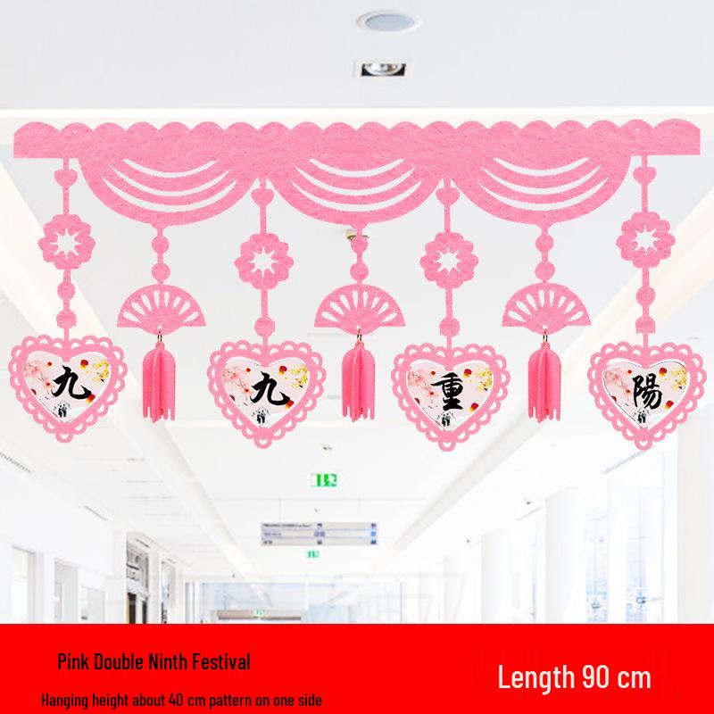Double Ninth Festival Hanging Ornaments for Retirement Homes - Creative Outdoor Decorations