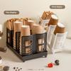 Multifunctional Disposable Cup Holder Single/Double Row Water Cup Organizer  Countertop Organizer