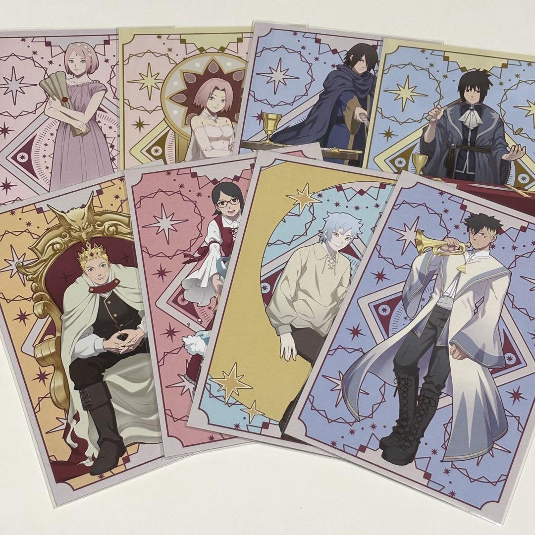 

[USED] NARUTO BORUTO Tarot Bonus Postcard
