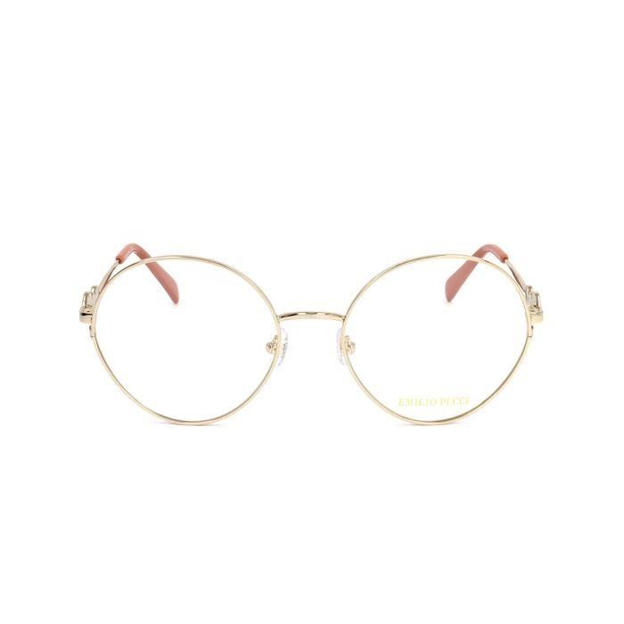 Monture optique - EMILIO PUCCI - EP5203 - Métal - Doré - Femme
