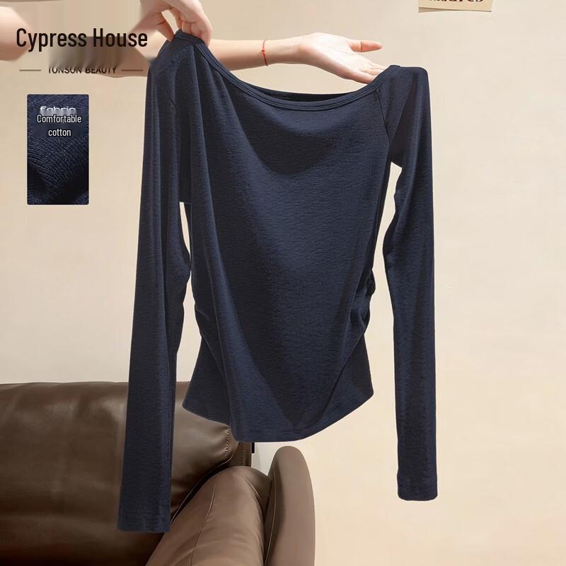 Sibaishe Women s Slim Fit Long Sleeve Pullover Top S