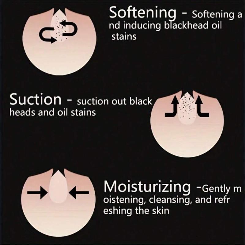 1ks Pleťová maska ​​na odstranění černých teček 60g Jemná péče o pleť Tear Off Nosní maska ​​na akné Hydratační kosmetika na póry