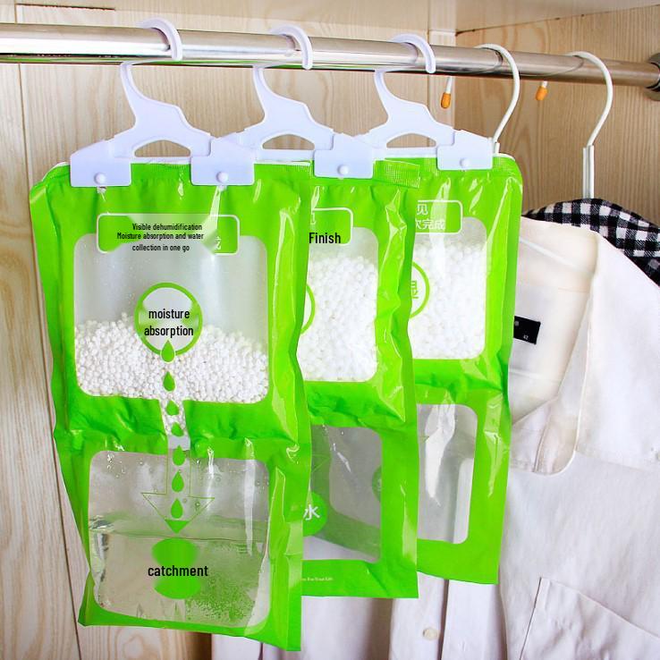 Подвешиваемый мешок-осушитель: Влагостойкий, устойчивый к плесени комнатный осушитель для шкафов