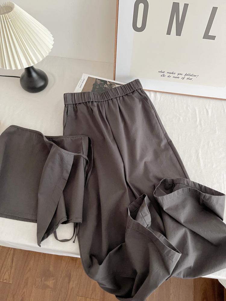 

Korean Style Side Slit Slimming Casual Pants for Women - Early Spring 2026