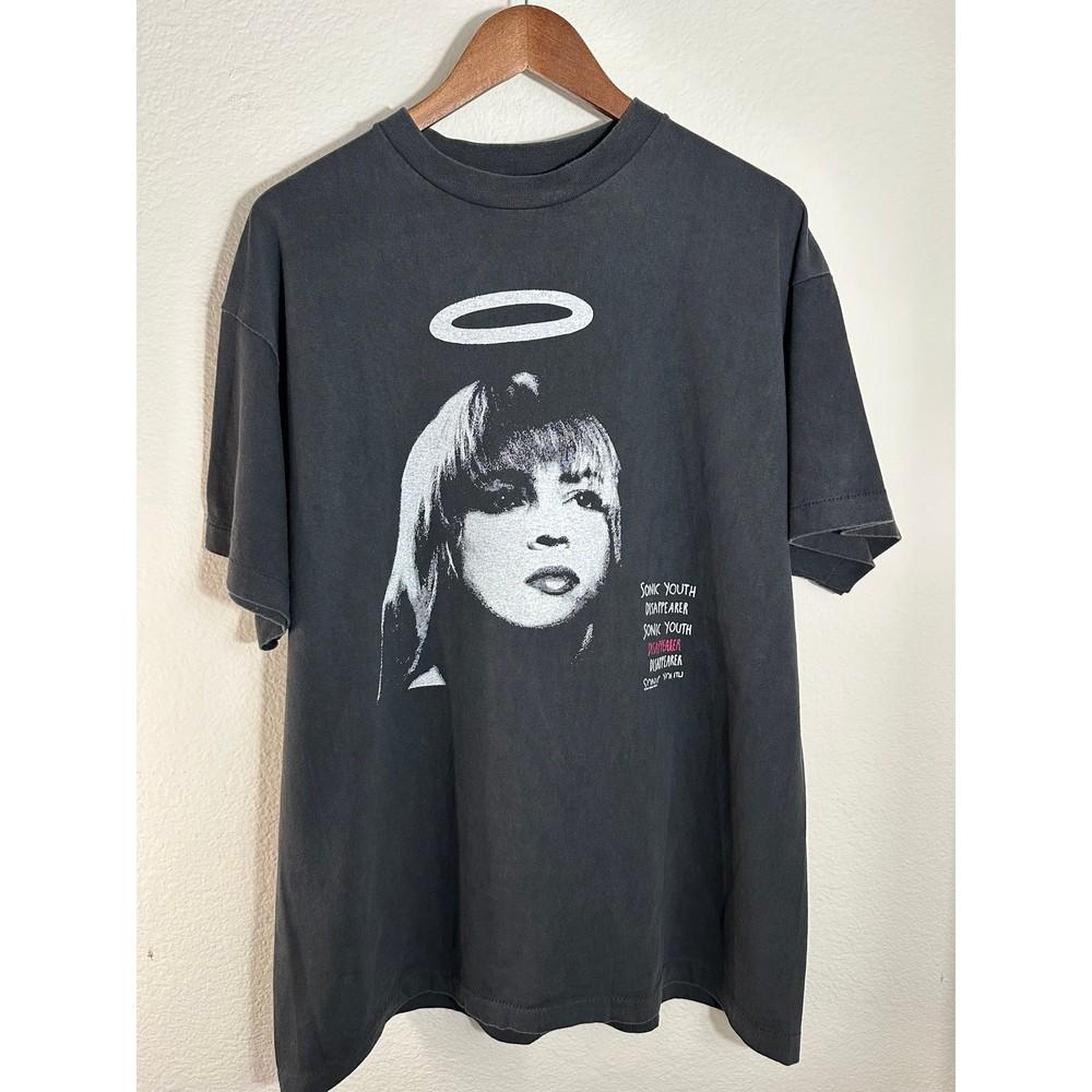 

Sonic Youth #034Disappearer#034 1991 Band Basic Black Unisex T shirt S5XL WA4451 Unisex T-Shirt XXL