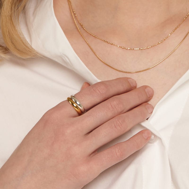 Murmur [925silver]Basic Line Ring