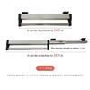 Heavy Duty Pull-Out Closet Valet Rod Adjustable Wardrobe Clothing Rail Top Mount Wardrobe Hanger Rack Bar Ball Bearing Slide