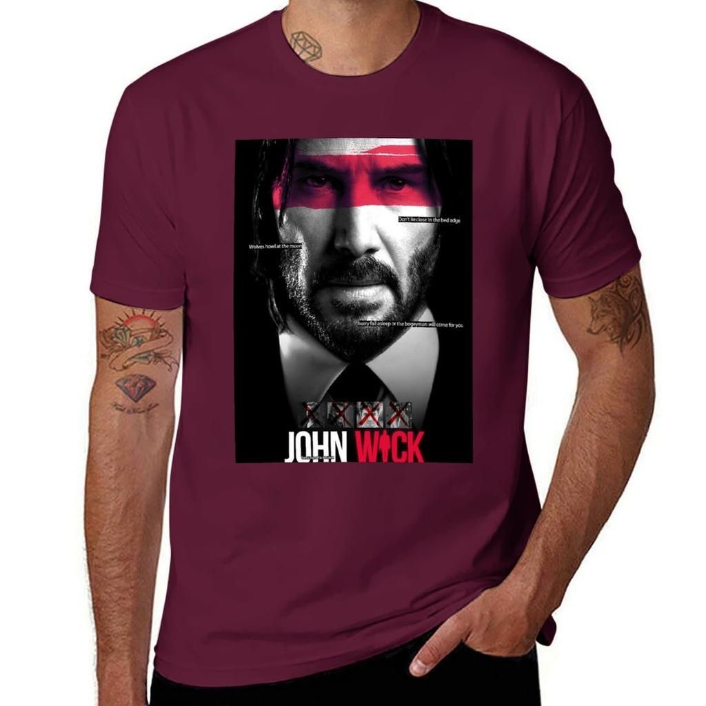 John Wick Baba Yaga T-Shirt Sommerkleidung Grafiken Blankos Sommer Oberteile Unisex T-Shirts Lässig Stilvoll