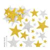 200pcs Paper Glitter Star Foam Stickers Silver and Gold Self  Adhesive Sticker  Arts Crafts