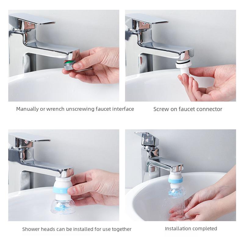 Universal Multi-Function Shower & Faucet Adapter