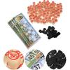 VICASKY Russian Lotto Game Set - Wooden Bingo for Adults and Family, Vintage Soviet Style Tombola Game, Portable Ideal Travel, Gatherings, Logical