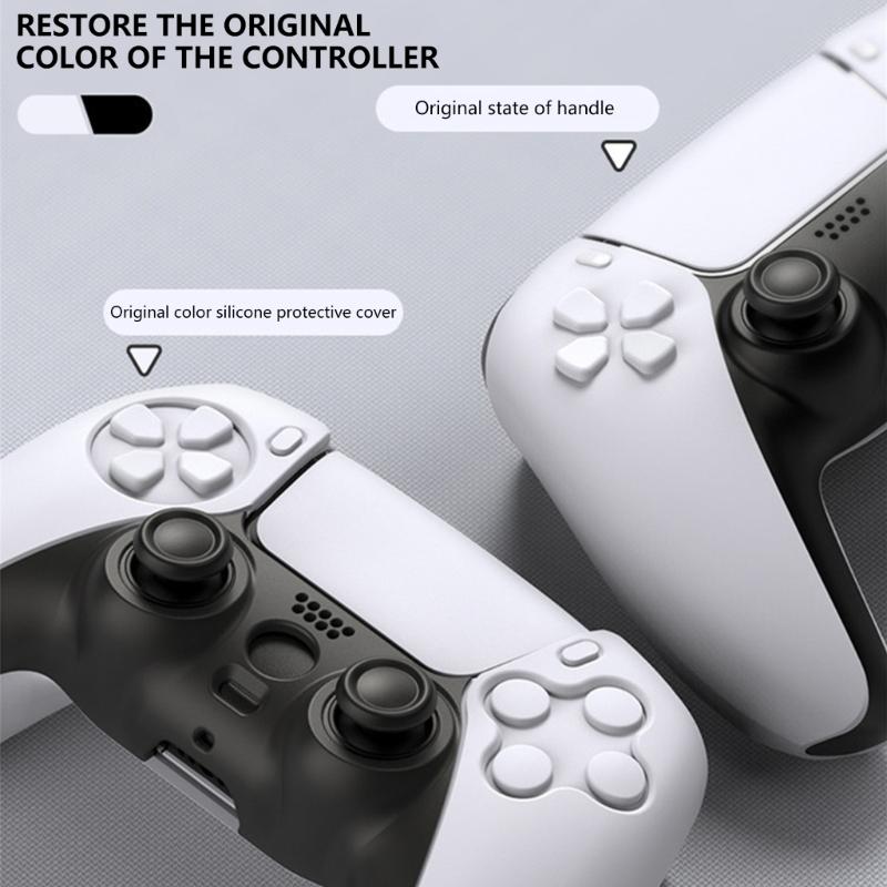 Silicone Protective Cover for Game Controller Antislip Protector Case Accessories Remote Player Antifingerprint Cover