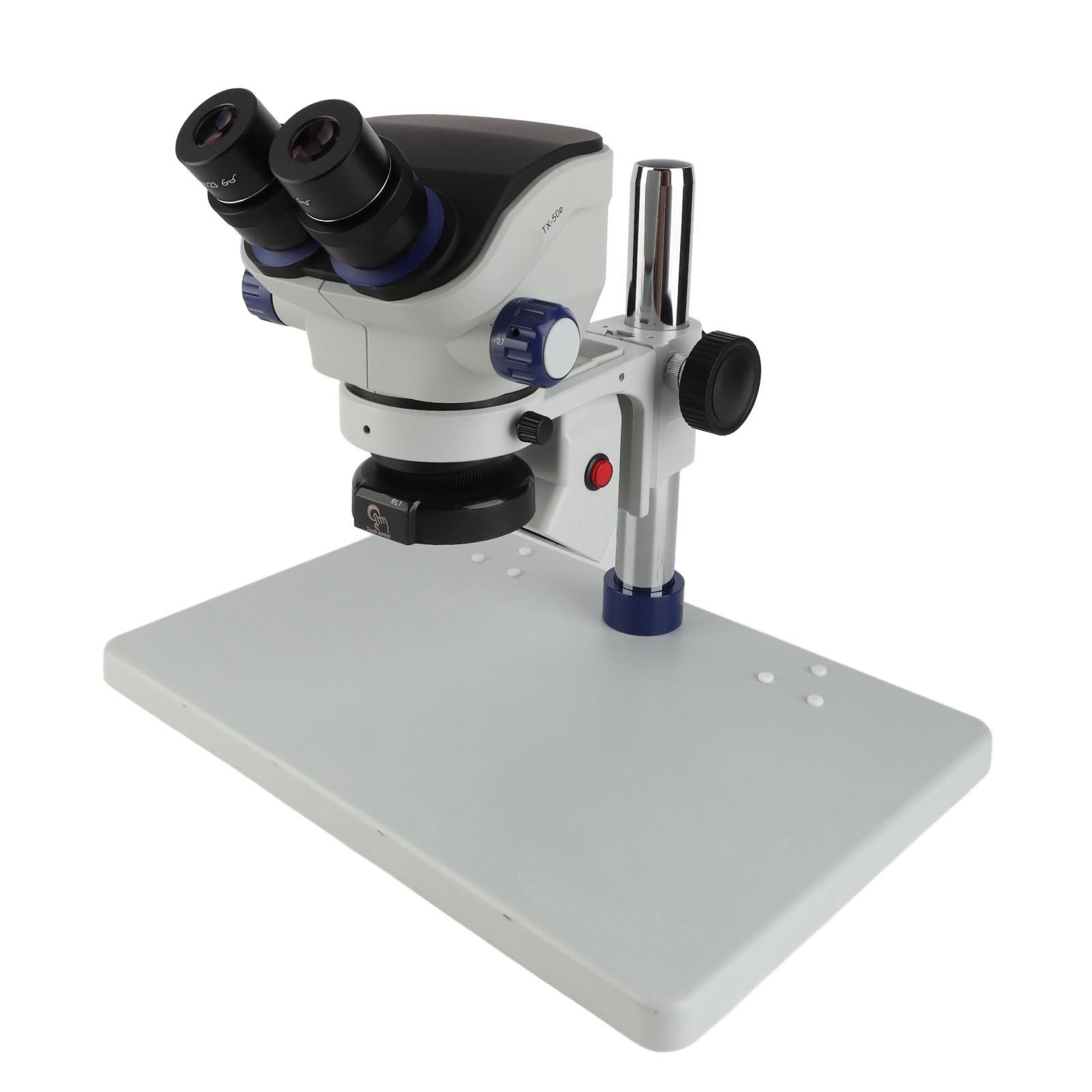 

Binocular Microscope 7X‑50X 360 degrees Rotation Clear Image High Definition for Inspection Laboratory