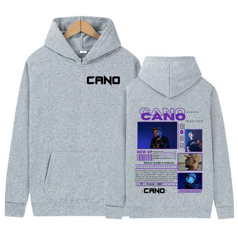 Rapper Cano Music Album Tour 2025 Hoodie Men Women Hip Hop Vintage Pullover Sweatshirt Casual Fashion Oversized Hoody Streetwear