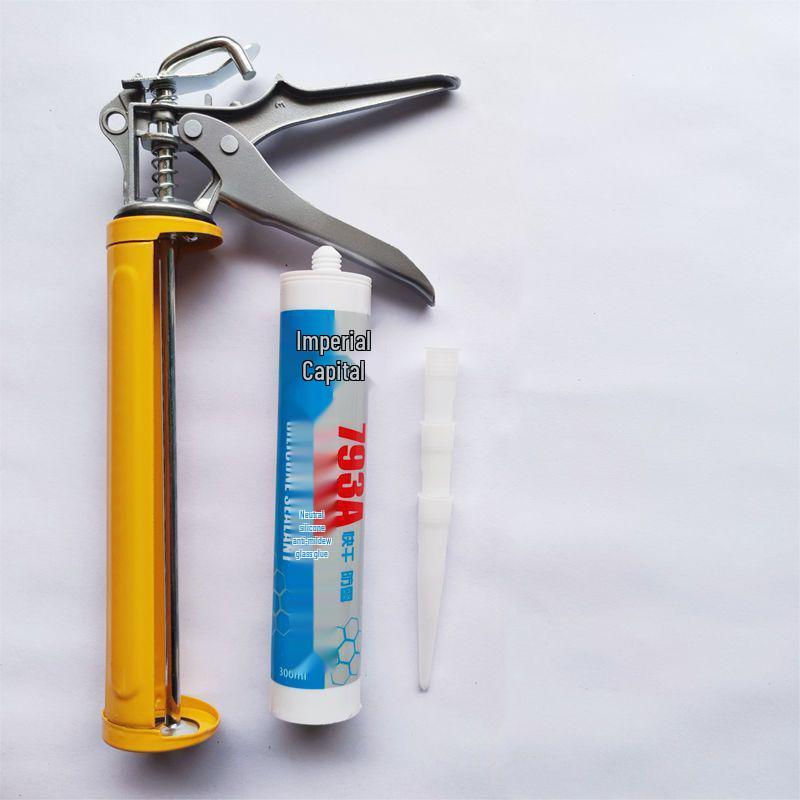 Universal Silicone Glass Glue Gun - Thickened, Automatic, Labor-Saving Caulking Tool