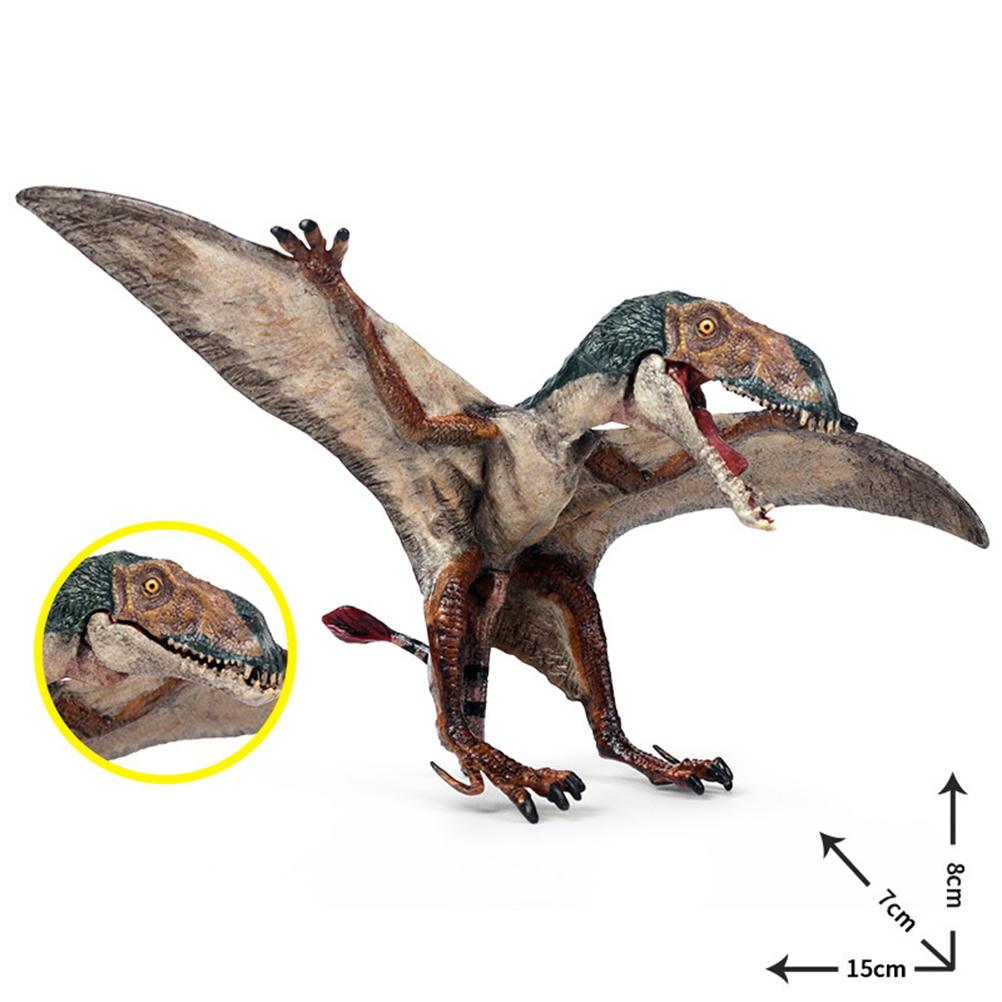Kids Carnivorous Open Mouth Pterodactyl PVC Dinosaur World Animal Model Action Figures Toy
