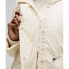 Lululemon Waterproof Insulated Cinch Waist Parka Light Ivory
