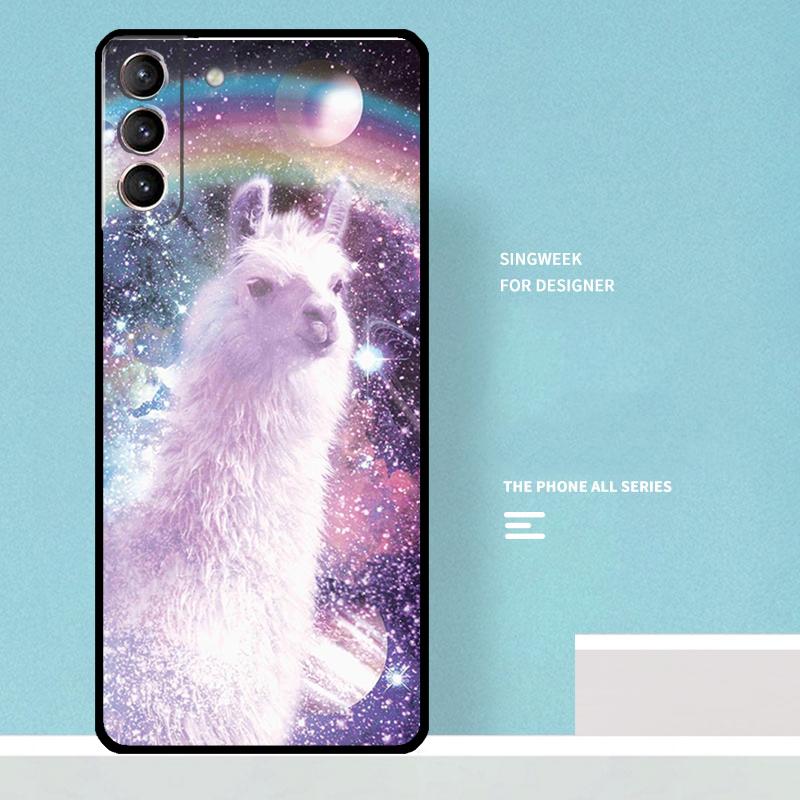 Lama Llama Alpaca Case For Samsung Galaxy S25 Ultra S21 S22 S23 S24 Ultra S9 S10 S20 Plus S25 FE Phone Cover