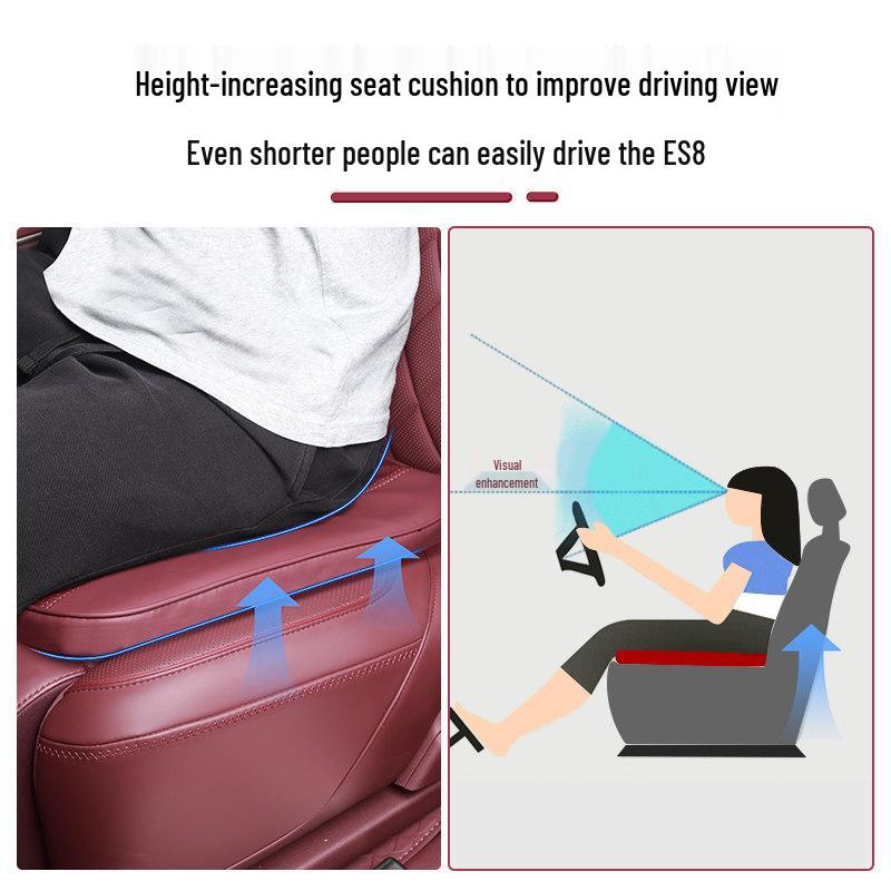 Nio ES8 Seat Riser Pad: Anti-Scratch Interior Protection for 26 Models