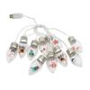 Christmas Snow String Lights LED Colored Snow Bulbs Decorations for Home