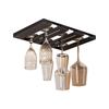 Stainless Steel Inverted Wine Glass Rack