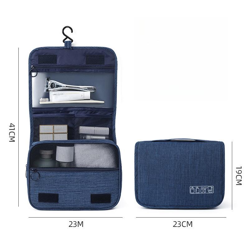 Large Capacity Travel Toiletry Bag Hanging Wet Dry Separation Cosmetic Organizer for Men Women Business Trip CLE