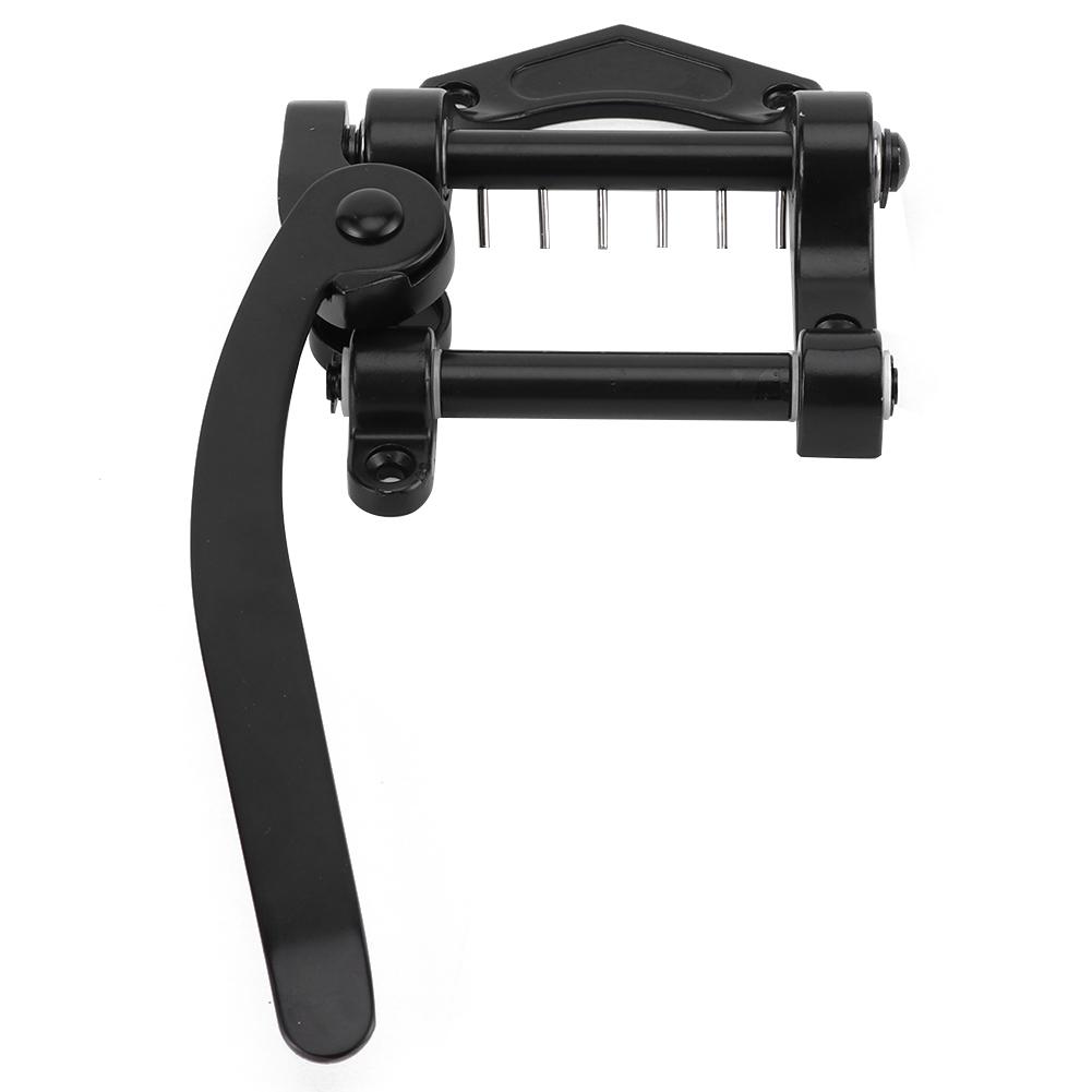 Struník Vibrato Můstek pro pro SGTeleLP Elektrickou Kytaru s Plochou Horní Deskoutremolo SystémČerný