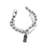 HR 182B_Tassel Layered Ball Chain Bracelet (Silver 925)