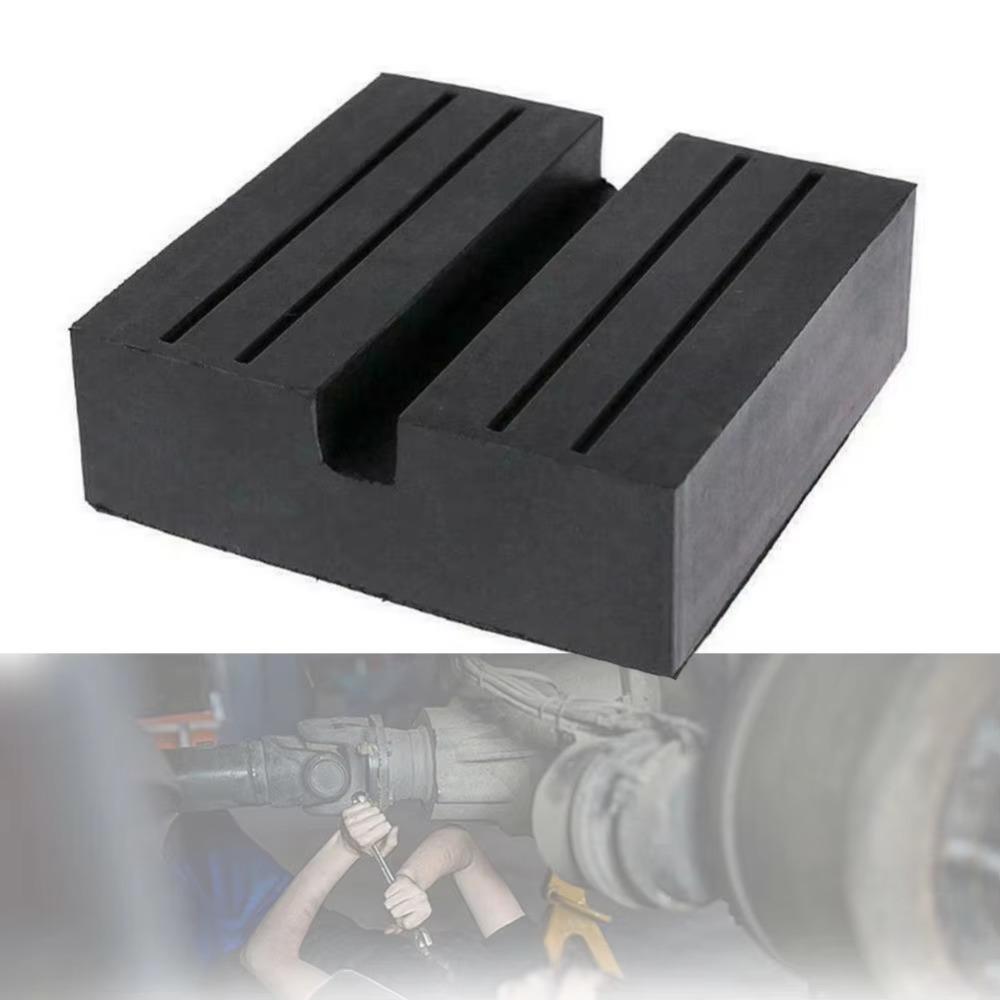 70x70x25mm Heavy Duty Jack Pad - Non-Slip Rubber Support Block for Scissor Jacks, Vehicle Lift Booster Cushion
