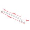 Roof Rails VOLKSWAGEN CADDY FORD TRANSIT CONNECT SHORT 2020 Solid