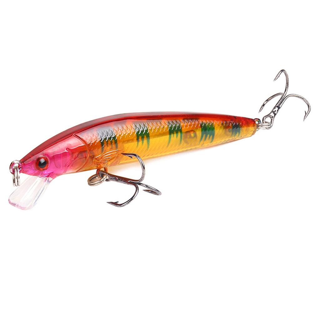 10PCS Hard Fishing Lures ABS Hard Swimbaits Fishing Bait Set for Freshwater and Saltwater