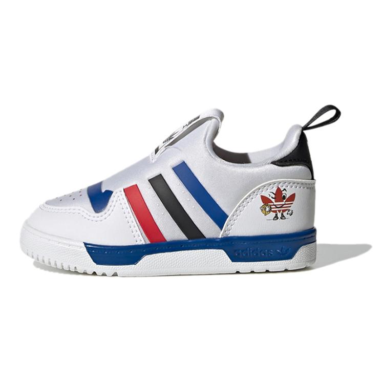 

Adidas Originals Rivalry Cushioning, Wear Resistant Low top Toddler Shoes White Blue Infant And Toddler FV7203 21