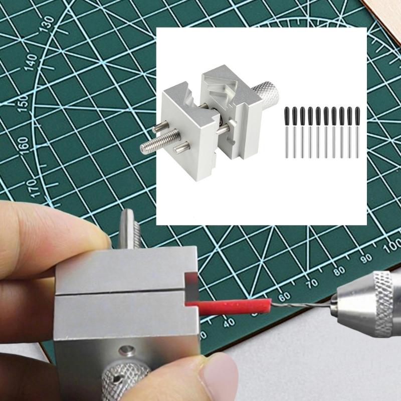 Heavy Duty Steel Miniature Workbench Vise Clamp For Carving Making Crafting DIY Projects And Secure Small Parts Holding