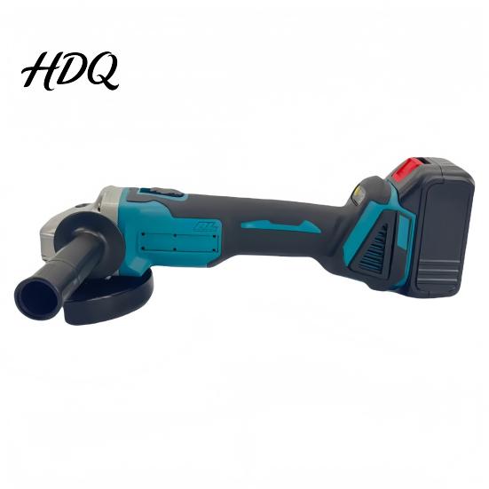 Cordless Angle Grinder Lithium Brushless Grinder Adjustable Speed High Torque Electric Tool 950W 8000RPM Steel Cutting Power Tool with Auxiliary