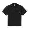 [Snowpeak] Cooling Root Pocket Short Sleeve Polo T-shirt Black (S25MMRPS60)