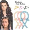 Heatless Curling Rod Headband No Heat Silk Curls Ribbon Hair Rollers Sleeping Soft Headband Lazy Hair Curlers Hairdressing Tools