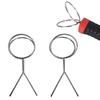 Metal Coil Golf Ball Grabbers Practical Ball Pick Up Tool Convenient Metal Ball Clamp Retrievers Collector Enduring