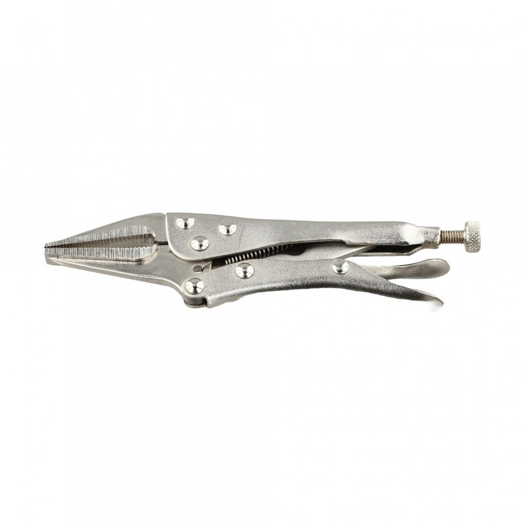 Grip and Clamp 6 5 Inch Needle Nose Pliers with Locking Vise Grip Clamp