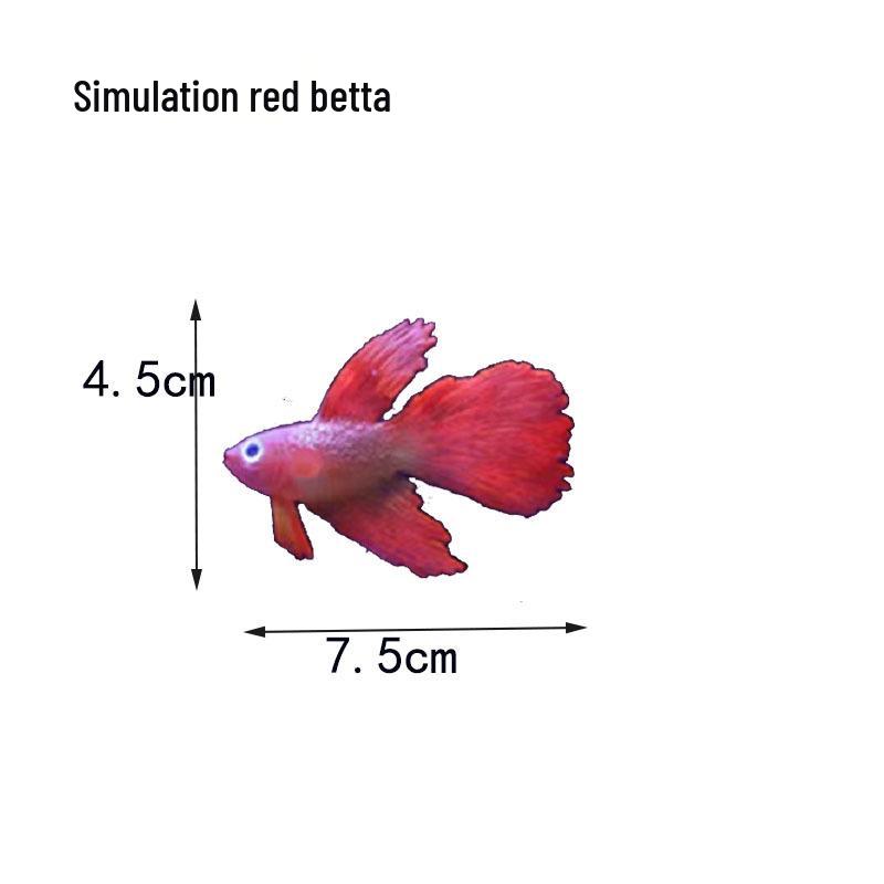 Fake Fish & Jellyfish Tank Ornaments: Clownfish, Betta & More for Aquarium Landscaping