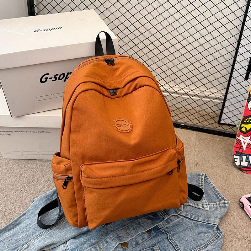 High-value Trendy College Students Outdoor Lightweight Large-capacity Backpack Travel Waterproof Backpack Trendy Schoolbag