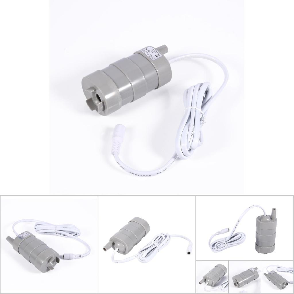 12V Vertical Submersible Motor   5 00LCelsiusH wCelsius 1.5M Black Bare Line