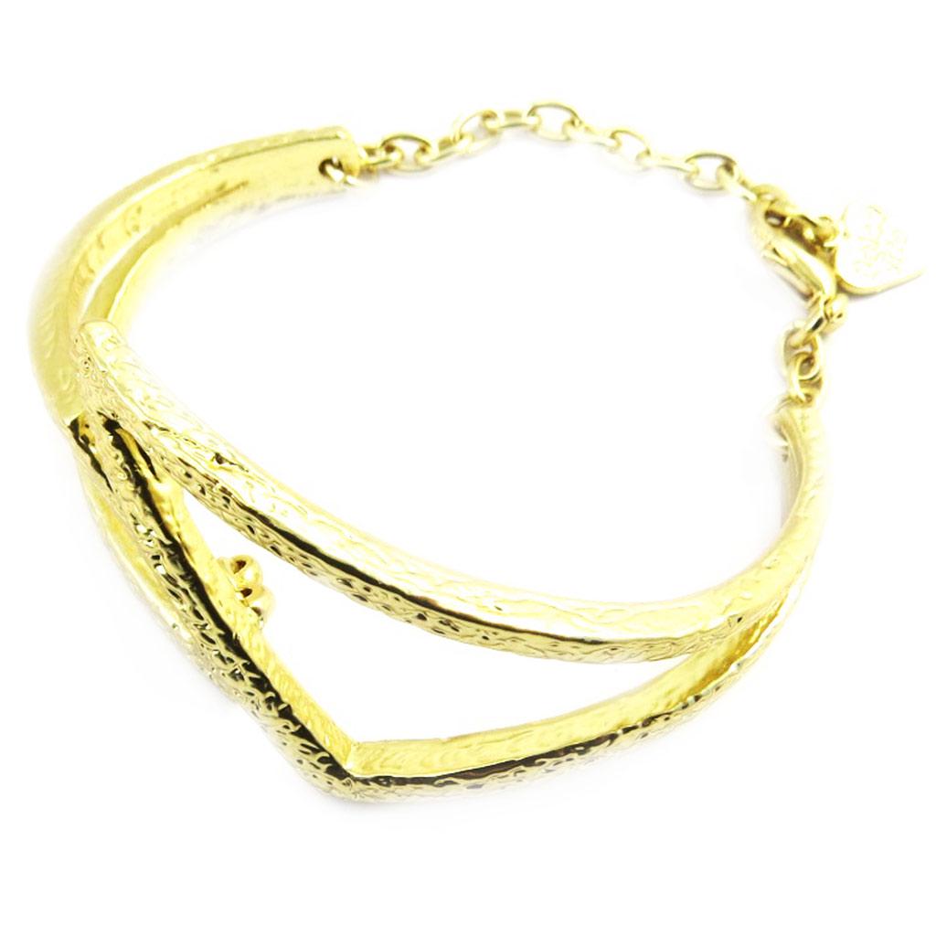 Dolce Vita [M4512] - Bracelet Créateur 'Antica' doré