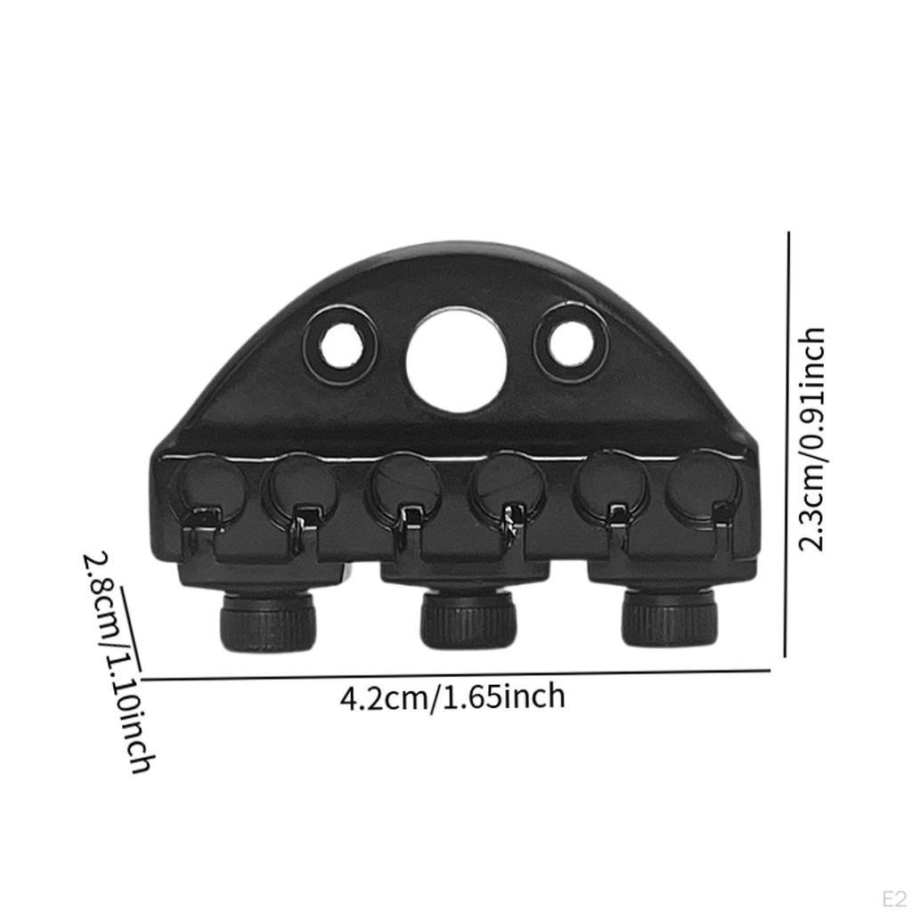 Headless Guitar Nut with Screws Zinc Alloy High Performance Professional 42mm Locking for