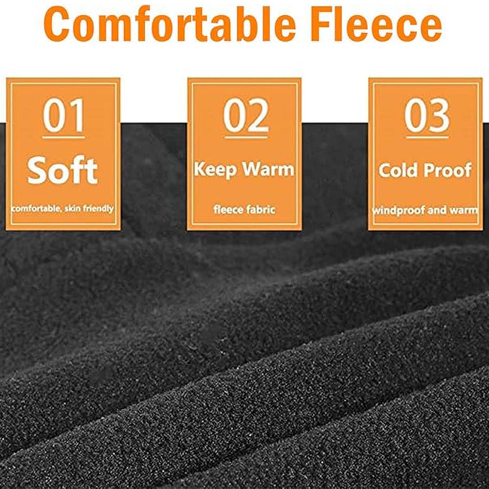2Pcs Balaclava Windproof Winter Face Mask Warm Fleece Ski Mask for Men and Women Cold Weather Motorcycle Bike Cycling Neck Warmer