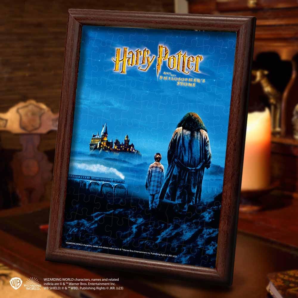 Tenyo Harry Potter Puzzle 108 Pieces with Glue and Spatula 18.2x25.7cm Jigsaw Puzzle