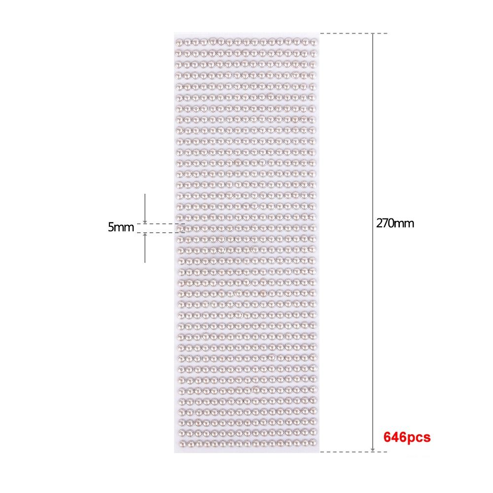 3/4/5/6mm Naklejki do Eyelineru DIY Dekoracja Makijażu Impreza Naklejki z Cyrkoniami Kobiety