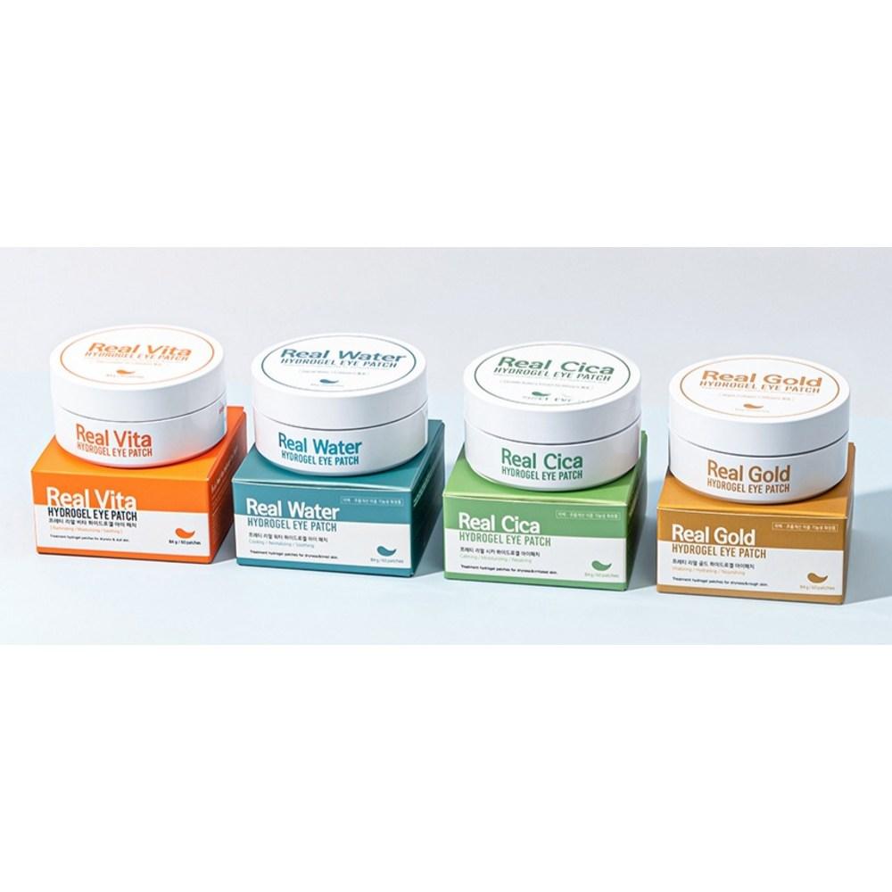 Prreti Real Cica Hydrogel Eye Patches, 60 pieces, 2 pieces